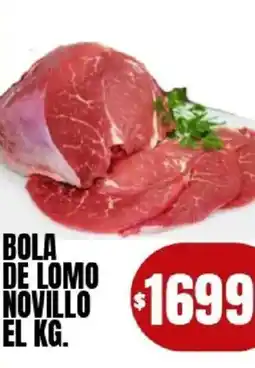 Supermercados Mariano Max Bola de lomo novillo oferta