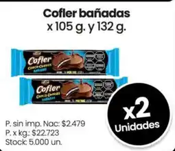 Changomas Cofler bañadas oferta