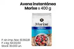 Changomas Morixe avena instantánea oferta