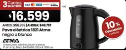 Changomas Atma pava eléctrica 1821 oferta