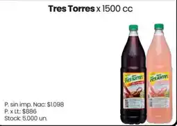 Changomas Tres Torres oferta