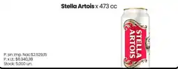 Changomas Stella Artois oferta
