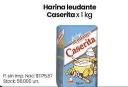 Changomas Caserita harina leudante oferta