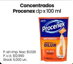 Changomas Procenex concentrados dp oferta