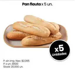 Changomas Pan flauta oferta