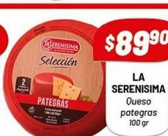 Almacor La Serenisima Queso Pategras oferta