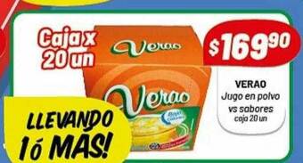 Almacor Verao Jugo En Polvo oferta