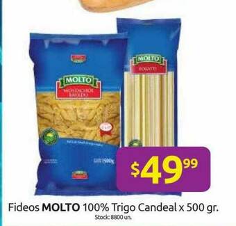 Cordiez Fideos Molto 100% Trigo Candeal oferta