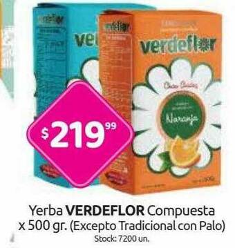 Cordiez Yerba Verdeflor Compuesta oferta