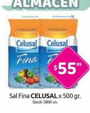 Cordiez Sal Fina Celusal oferta