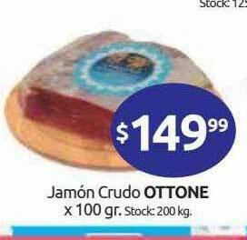 Cordiez Jamón Crudo Ottone oferta