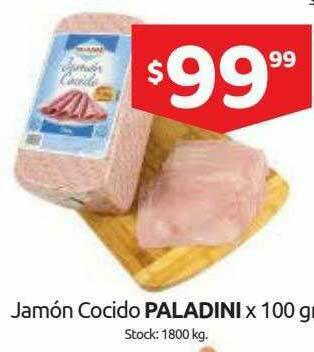 Cordiez Jamón Cocido Paladini oferta