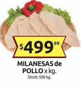 Cordiez Milanesas De Pollo oferta