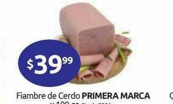 Cordiez Fiambre De Cerdo Primera Marca oferta