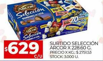 Supermercados DIA Surtido Selección Arcor oferta