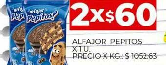 Supermercados DIA Alfajor Pepitos oferta