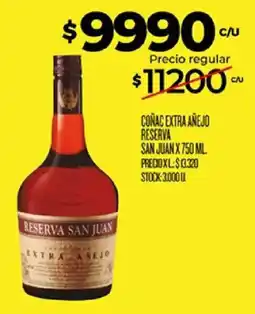 Supermercados DIA Reserva san juan coñac extra añejo reserva oferta