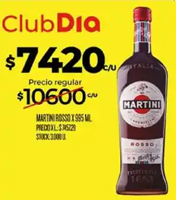 Supermercados DIA Martini martini rosso oferta