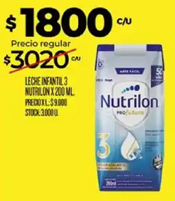 Supermercados DIA Nutrilon leche infantil 3 oferta
