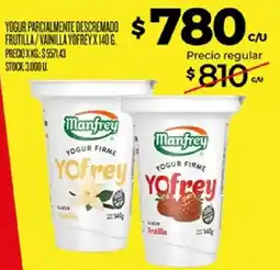 Supermercados DIA Manfrey yogur firme yofrey oferta