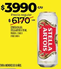 Supermercados DIA Stella artois cerveza en lata oferta