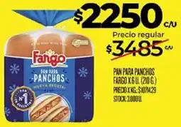 Supermercados DIA Fango pan para panchos oferta