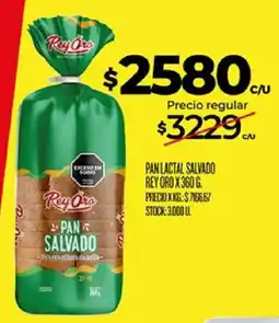 Supermercados DIA Rey oro pan salvado oferta