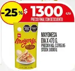 Supermercados DIA Dia mayonesa oferta