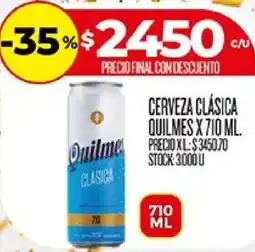 Supermercados DIA Quilmes cerveza clásica oferta
