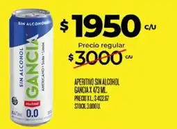 Supermercados DIA Gancia aperitivo sin alcohol oferta
