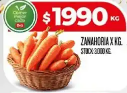 Supermercados DIA Zanahoria oferta