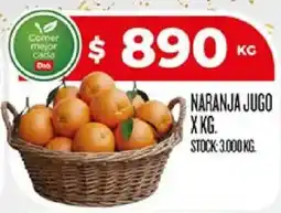 Supermercados DIA Naranja jugo oferta