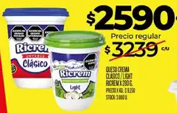 Supermercados DIA Ricrem queso crema clásico / light oferta