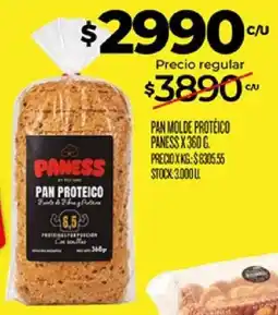 Supermercados DIA Paness pan proteico oferta