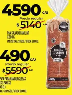Supermercados DIA Pan salvado familiar oferta
