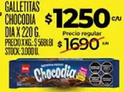 Supermercados DIA Chocodia galletitas oferta