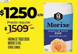Supermercados DIA Morixe harina de trigo 0000 oferta