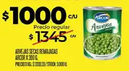 Supermercados DIA Arcor arvejas secas oferta