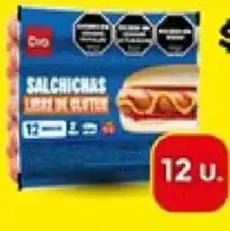 Supermercados DIA Duo salchichas libre de gluten oferta