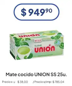 Hergo Union mate cocido suave oferta