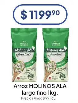 Hergo Molinos ala arroz largo fino oferta