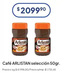 Hergo Arlistan café oferta