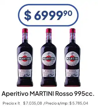 Martini aperitivo roso