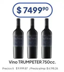 Hergo Trumpeter vino oferta