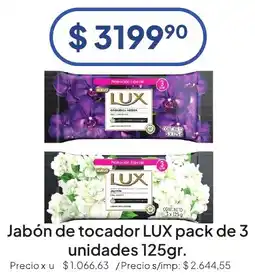 Hergo Lux jabón de tocador oferta