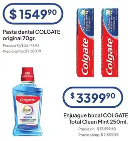 Hergo Colgate pasta dental original oferta