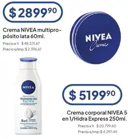 Hergo Nivea crema multiproposito oferta