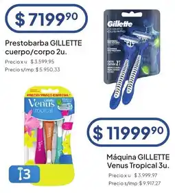 Hergo Gillette maquina Venus Tropical oferta