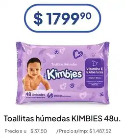 Hergo Kimbies toallitas húmedas oferta