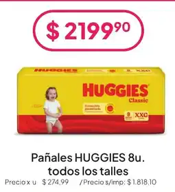 Hergo Huggies pañales oferta